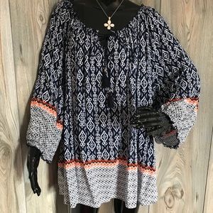 ⭐️Size 26W/28W Faded Glory Hobo Shirt